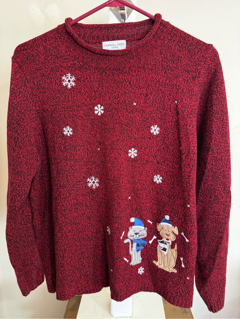 Carroll Reed Winter Pets Sweater - Picture 3 of 9